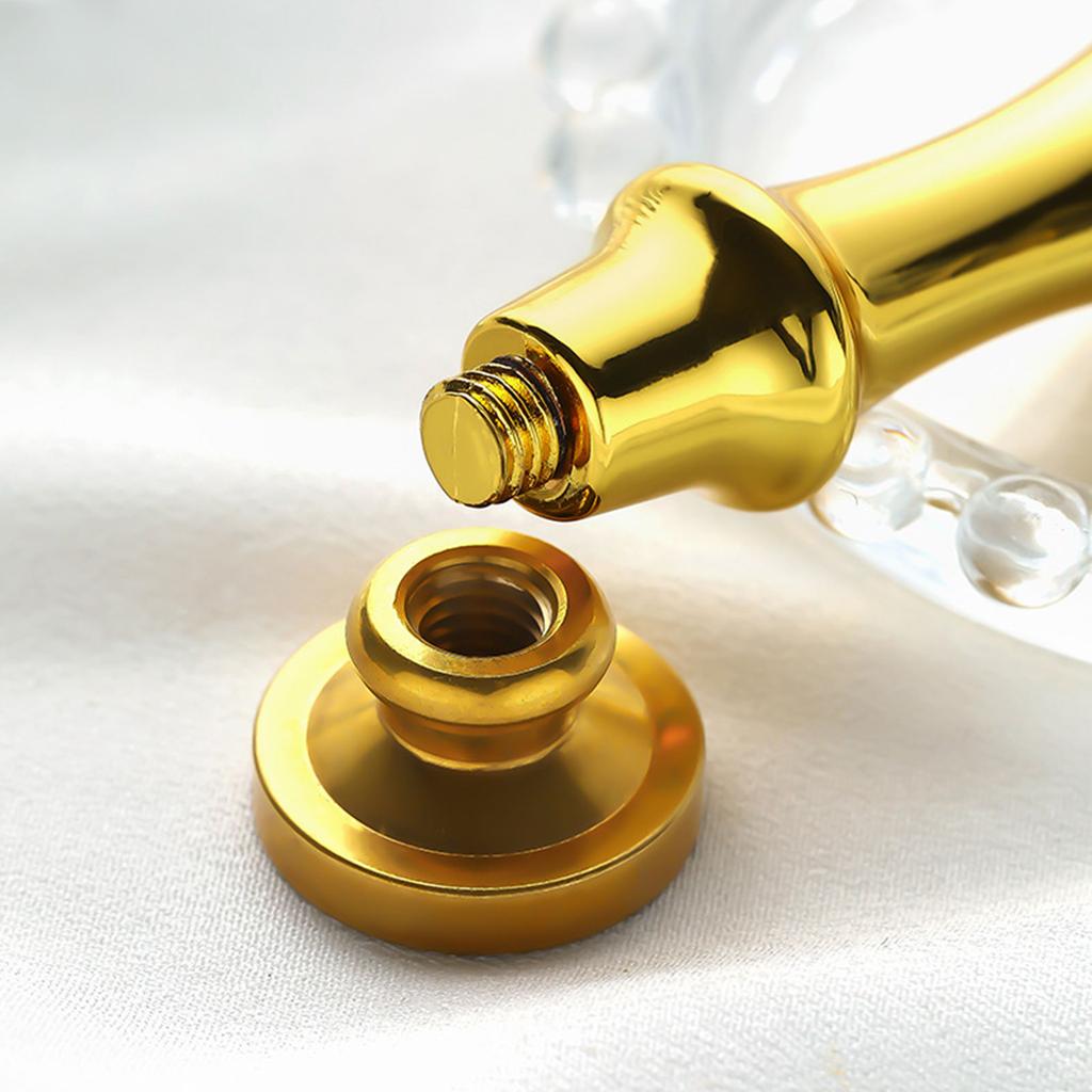 Wax Seal Stamp Handle Replacement Non-slip Brass Stamp Handle Simple Installation for Vintage Wax Sealing Stamps