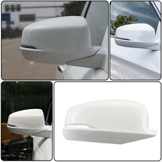 RH Passenger Side Rear View Mirror Cover Cap for Honda Accord 2013-2017 White US