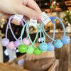 2pcs/lot Baby Girls Cute Cartoon Ball Hair Bands Children Lovely Scrunchies Rubber Bands Kid Hair Accessories