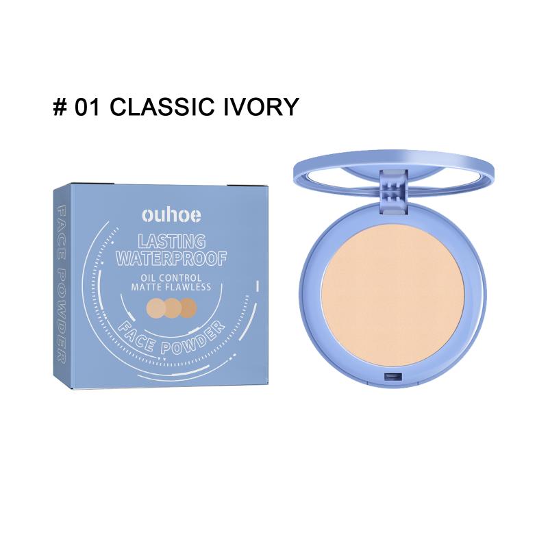 Face Loose Powder Oil Control Invisible Pores Lasting Waterproof Natural Setting Powder Foundations Makeup Full Coverage