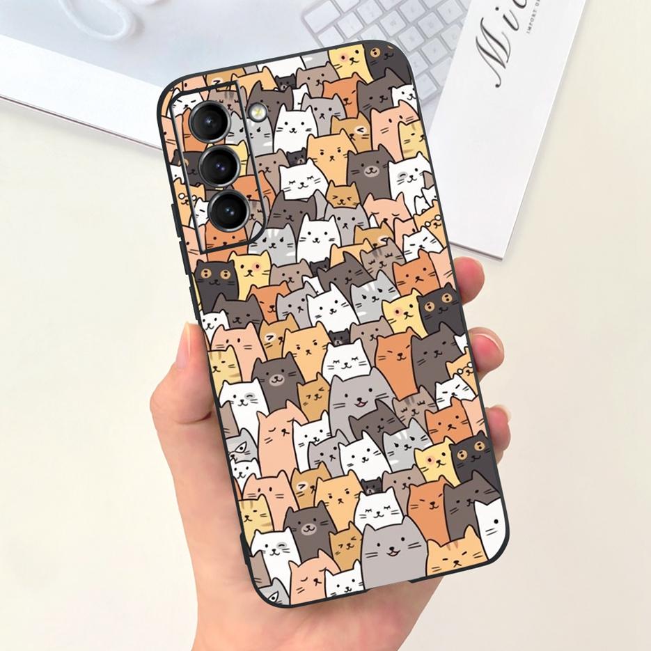 For Samsung Galaxy S22 Plus 5G Case Cute Astronauts Cartoon Cover Soft TPU Phone Case For Samsung S22 Ultra S 22 S22+ Back Cover