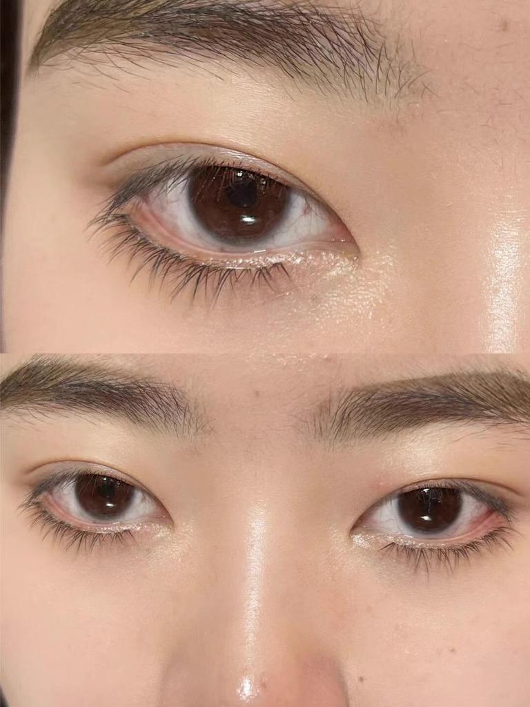 Cool Ji Baby Natural Cross V-Shape Cluster Eyelashes