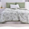 Trapunta estiva Hengyuanxiang Green Blossom 100% cotone