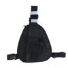 Triangle Chest Sling Bag Multifunction Walkie Talkie Storage Crossbody Bag Adjustable Strap For Outdoor Cycling Daily Use