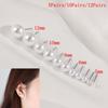 4mm 5mm 6mm 8mm 10mm 12mm Fashion Jewelry Pearl Earrings Round Shape Ear Stud Elegant