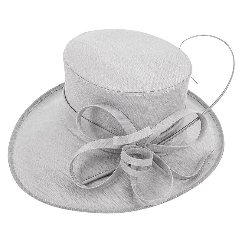 Elegant Retro European & American Wide-Brim Sun Hat for Women - Spring/Summer Beach & Banquet Style
