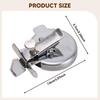 Sewing Machine Seam Guide Hem Presser Foot,Accessories Equipment Stainless Steel Gauge Presser Edge Guide for Adult Women