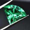 9.50 Ct NATURAL GREEN TSAVORITE Garnet   FANUY CUT Loose GEMSTON