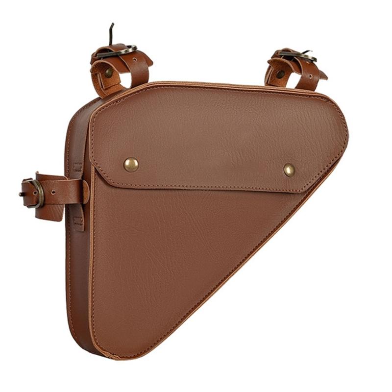 

Triangular Bicycles Frame Bag Front Saddles Pouches Bicycles Front Top Tube Bag Bikes Cycling Accessorys Easily Install 1