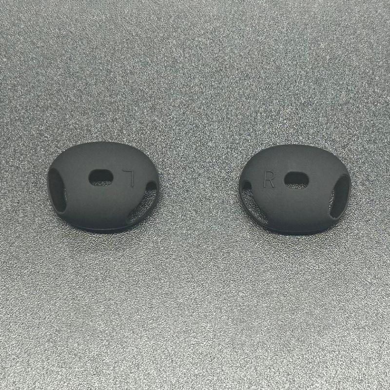 

1 пара силиконовых амбушюров для Airpods 4 Чехол для беспроводных наушников Защитные амбушюры Чехлы для Airpods 4 Амбушюры Насадки для ушей A1