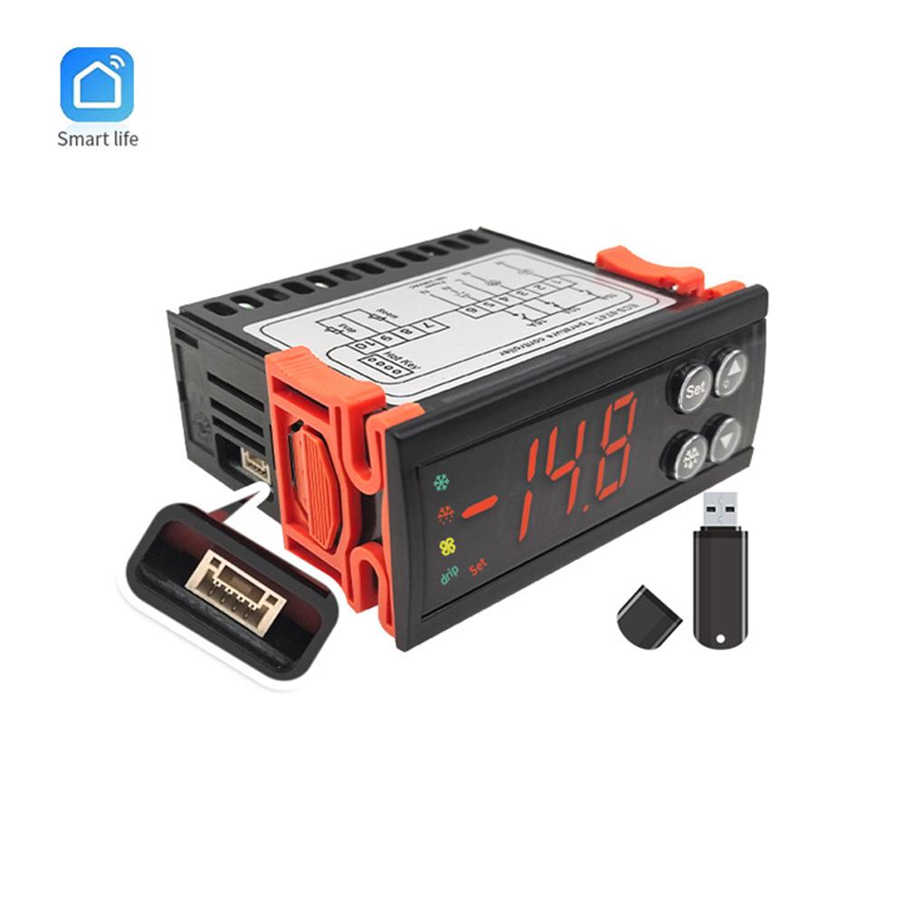 

Yieryi ECS-974T WiFi Remote Temperature Controller For Refrigeration Defrost Alarm With IP68 Waterproof And Fan Control