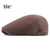 Polyester Convenient Men Hat Perfect Gifts Hollow Cap Washable Beret for Daily