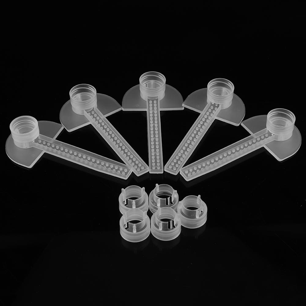 5Pcs Set Duckbilled Beehive Bee Feeder Water Dispenser Beekeeping Tool Equipment