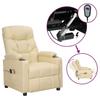Day and Night - Day and Night Electric Massage Chair Cream-colored Fabric