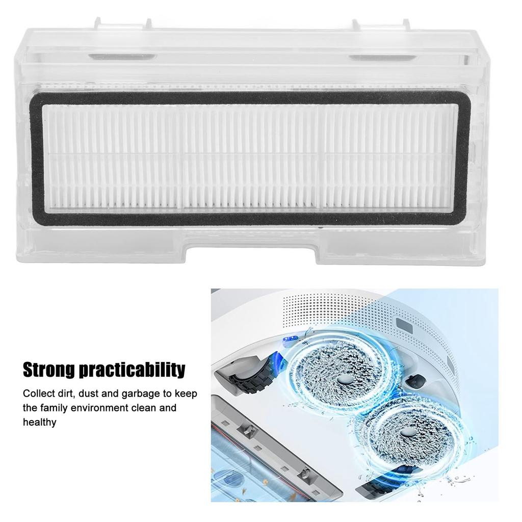 Robot Cleaner Dust Box Kit ABS Well Fitted Dust Box Replacment for Dreame W10 W10pro