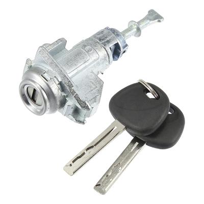 Car Front Left Right Door Lock Cylinder With 2 Keys BarrelsKit Replacement Compatible For Optima Sedan 4-Door 819702TA00
