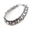 Les Trésors De Lily [H7498] - Silver 'Kilimanjaro' Designer Bracelet