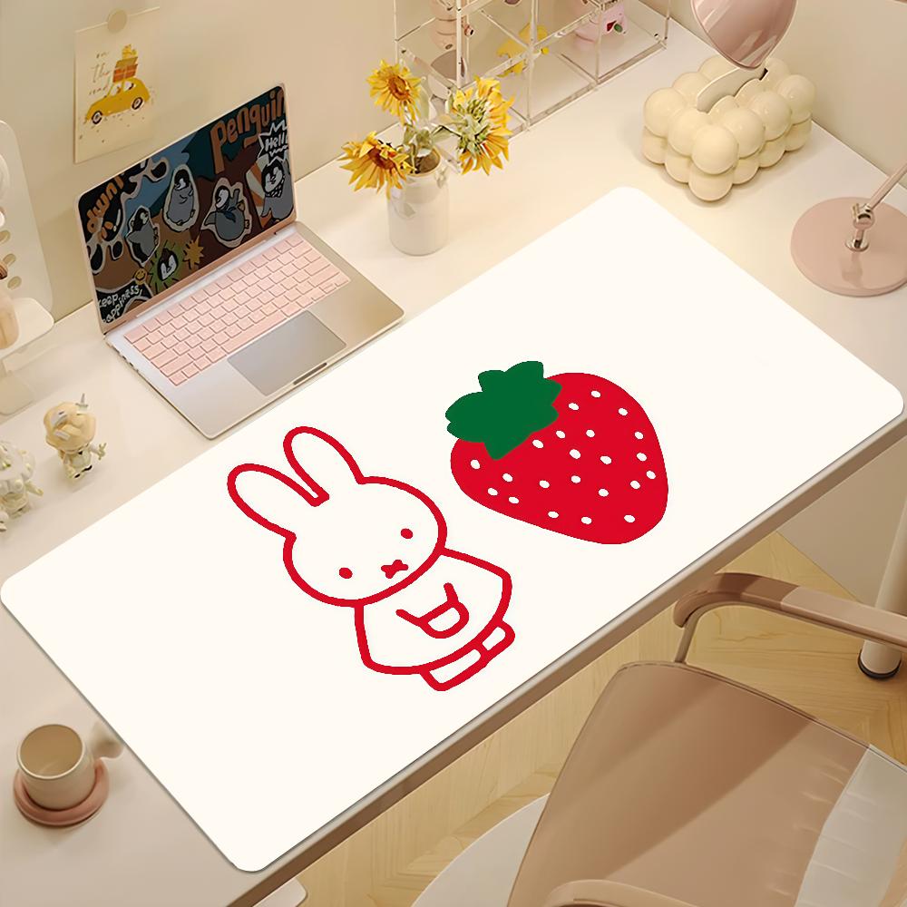 Cut MMiffy Kawaii Mouse Pad NonSlip Thickened Mousepad Student Gaming Cushion Large Writing Lockedge Office