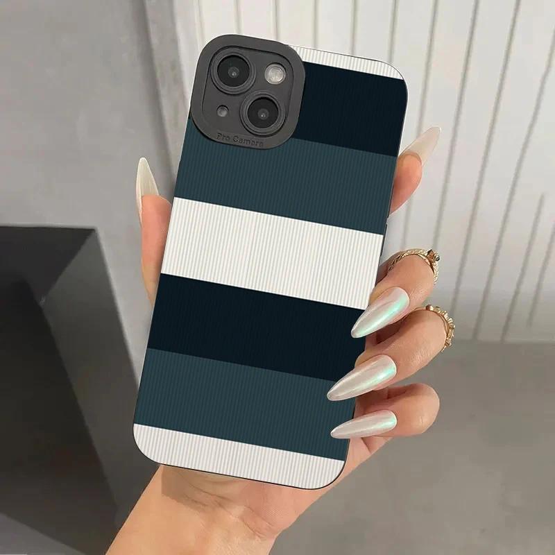 Fashion Zebra Stripe Pattern Silicone Case for Xiaomi Redmi Note 13 12 Pro Plus 5G 12S 11S 11 10S 10 Redmi 13C 12C 4G Soft Cover