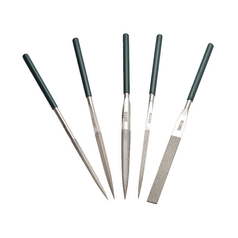 SATA 5-Piece Diamond Shaping File Set 5x180mm