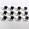 50Pcs Painted Buttons Bright Color Beautiful Easy Clean Not Easily Break Craft Buttons for Clothing