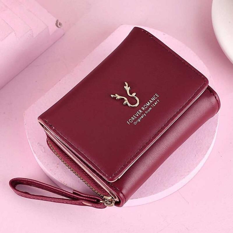 BONITA Women's Handle Mini Half Wallet Approximately 11x8.5x4cm 5 Colors