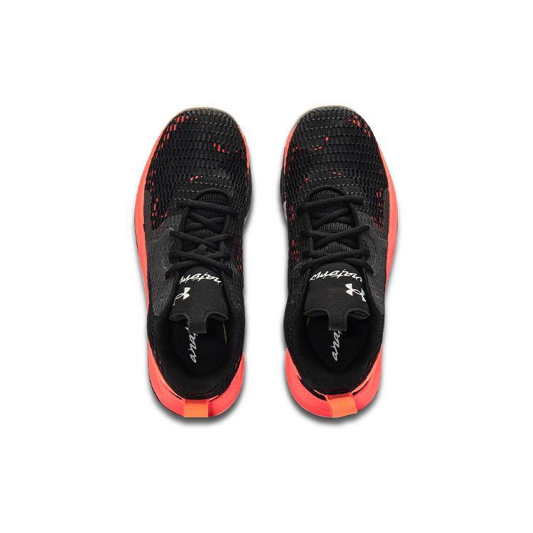 Under Armour Unisex Spawn 3 Basketball Shoes Black Beta White 3023738-002