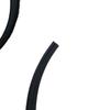 Rear Window Bottom Seal Trim for 5 Series E60 2001-2009 E60 LCI 2005-2009 OEM 51317115412 Car Weatherstrip