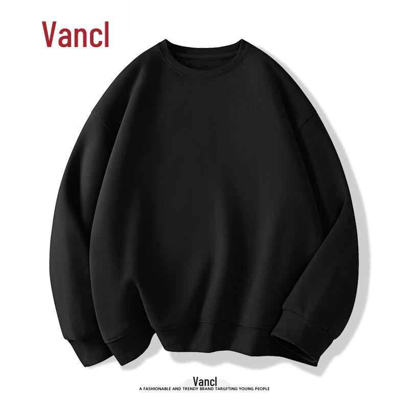 

VANCL Men s Casual Loose-Fit Round Neck Sweatshirt XL