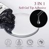 3 In 1 Nail Patch Glue, Reinforcement Glue, Sealing Layer Sticky Diamond Glue To Build Primer Nail Patch
