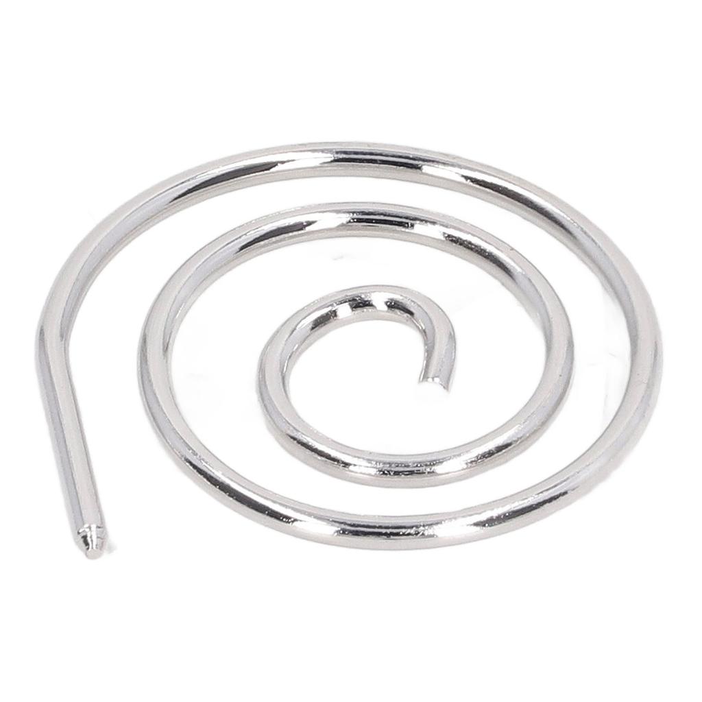 Agujas Circulares de Tejer en Espiral Acero Inoxidable Resistente a la Corrosión Punta Herramienta de Tejer para Tejedores
