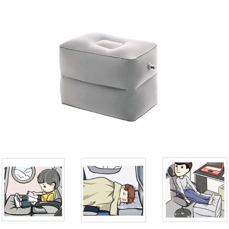 Double-decker Car Inflatable Travel Mat Airplane Train Office Household Mat Portable Durable Interior Accessories