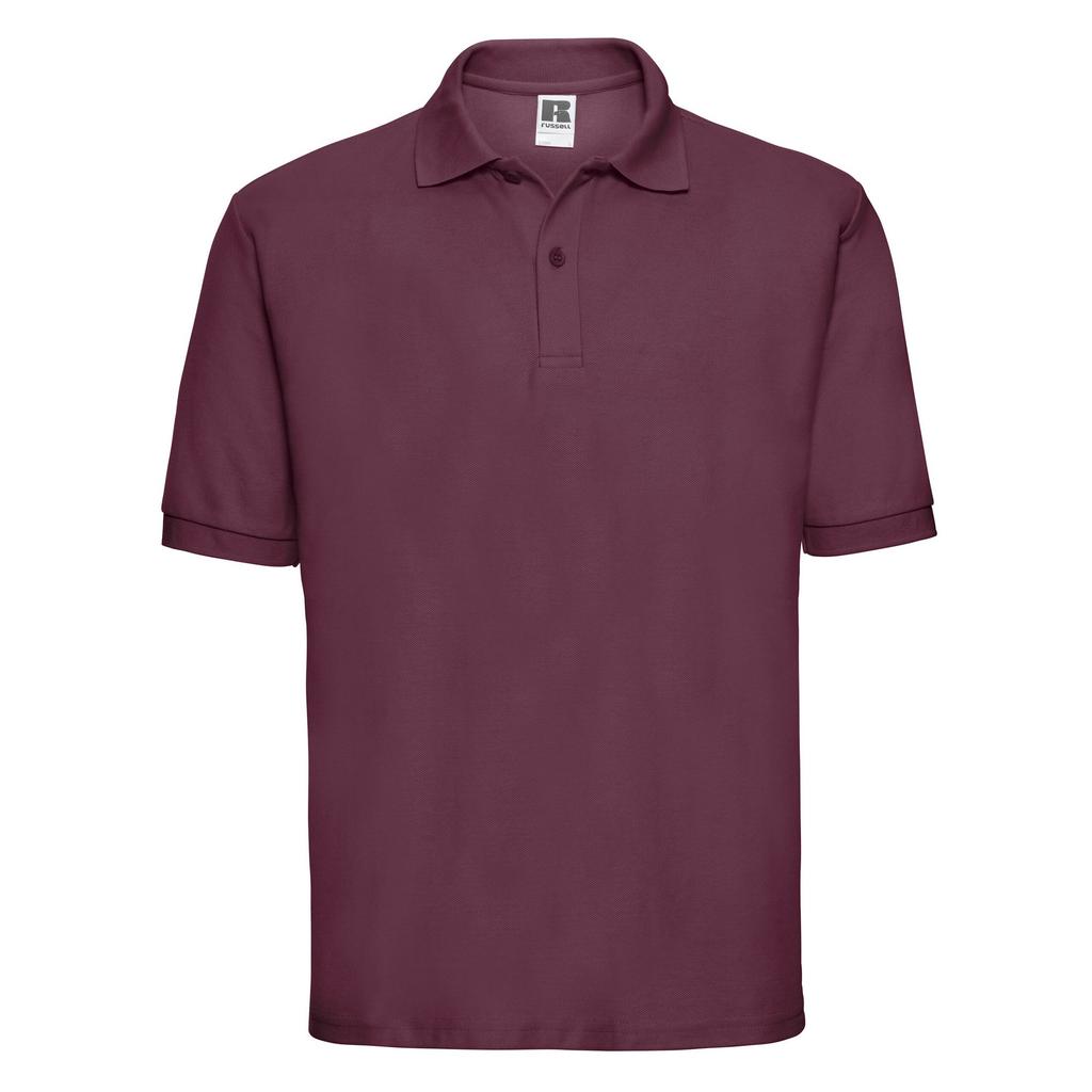 Russell Mens Polycotton Pique Polo Shirt