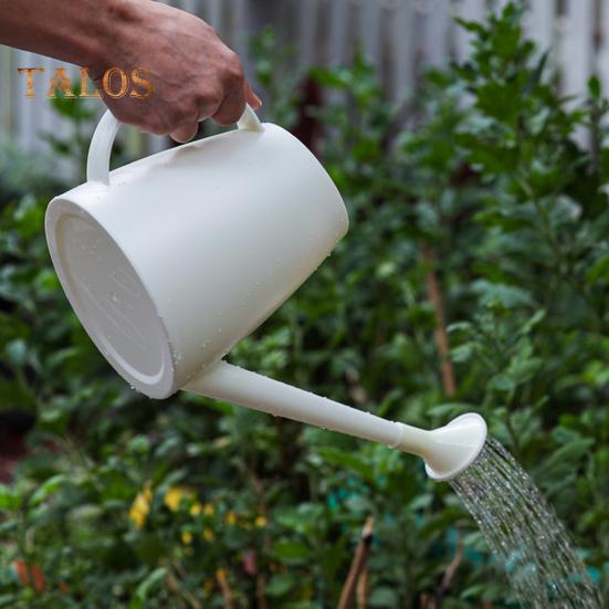1,8 l Gießkanne mit langem Ausguss, Gartenkrug mit Sprinklerrose, leichte Gießkanne aus Kunststoff für Zimmerpflanzen, Pflanzen im Freien