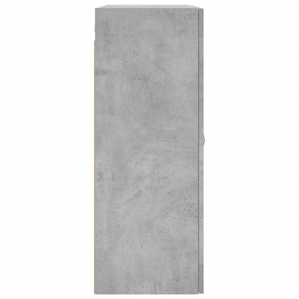 Wall Cabinet Concrete Grey 69.5 x 34 x 90 cm