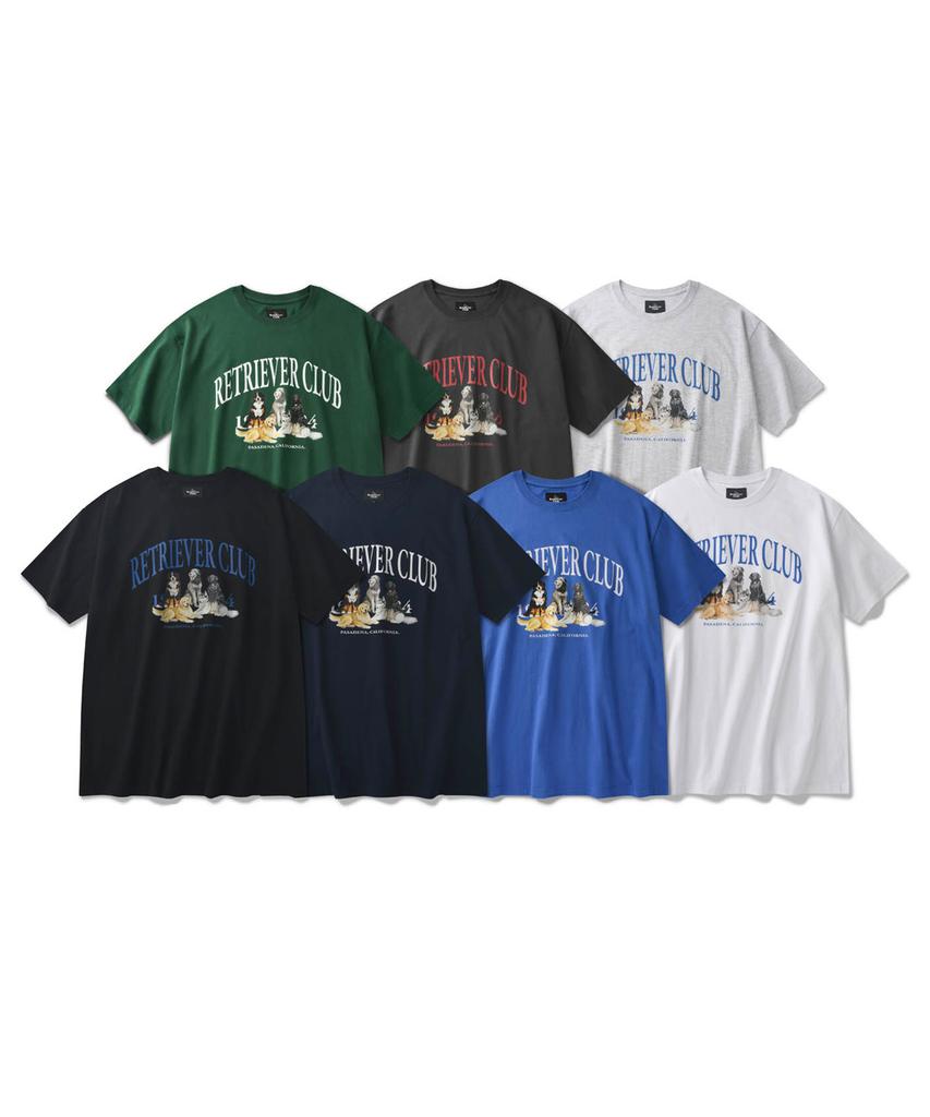 RETRIEVER CLUB Retriever Friends Short Sleeve [Black]