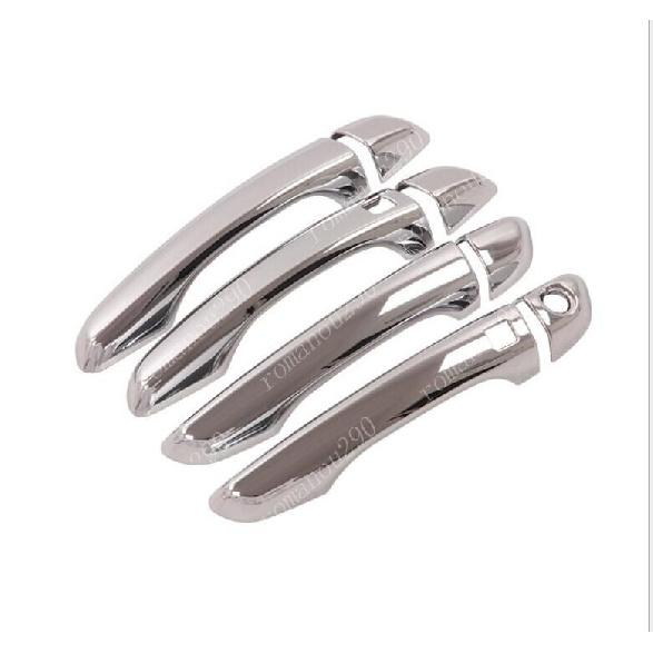 For Hyundai Accent 2018-2020 W/Smart hole Chrome Side Door Handle Cover Trim