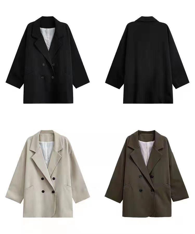 2024 Spring/Autumn Women's Long-Sleeve Korean Slimming Fashion Blazer