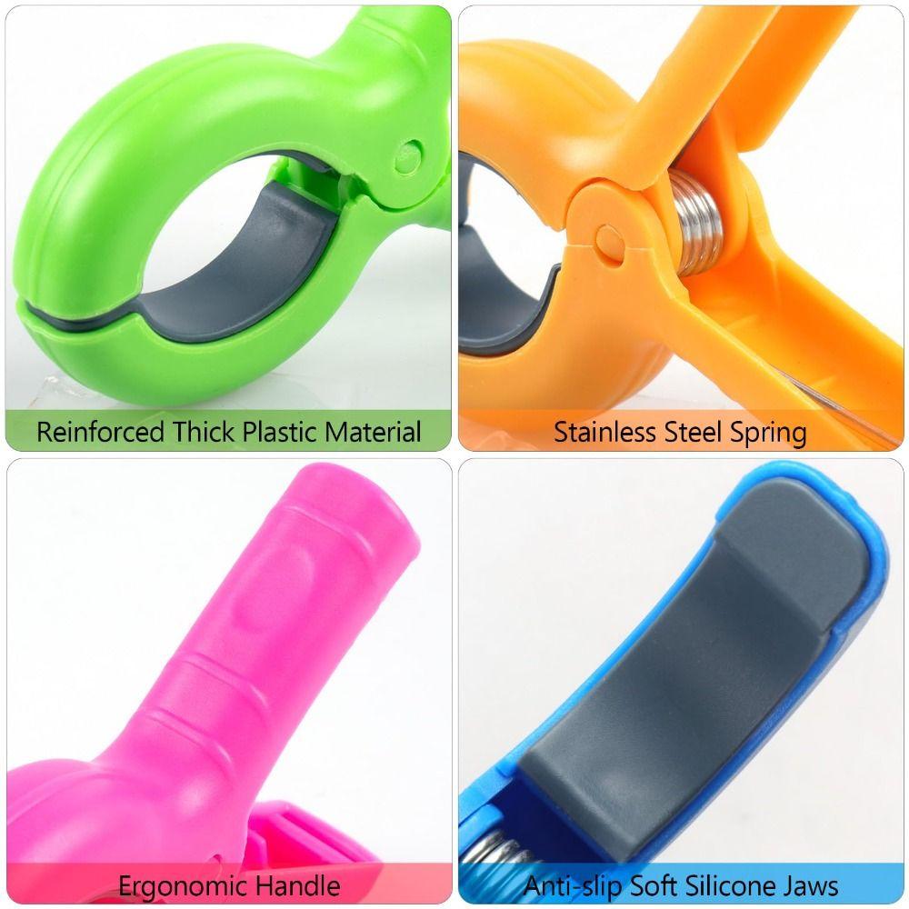 Pinces à Serviette 5,1 Pouces pour Chaises de Plage Grandes Pinces à Séchage pour Couettes Pince à Linge de Séchage Serviette de Plage