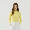 MARTINE GOLF Sleeve Tip Point Polo Shirts_Yellow