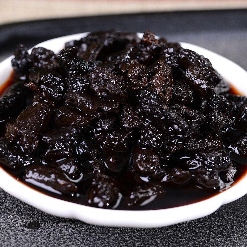 Zerkleinerter, silberner, gekochter Pu'er-Tee, gekochtes, klebriges Aroma, Premium-Schwarztee, 500 g