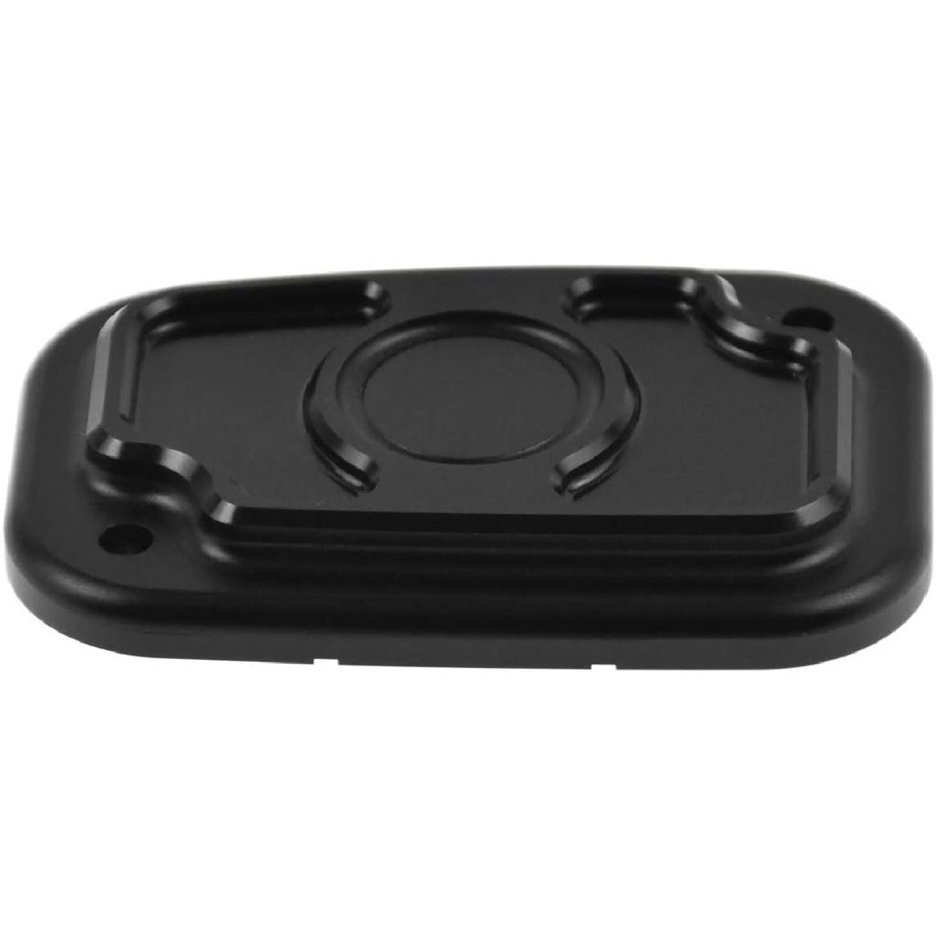 HDBUBALUS Motorcycle Master Cylinder Cover Brake Reservoir Cover Cap Fit for Harley Touring V-Rod Right