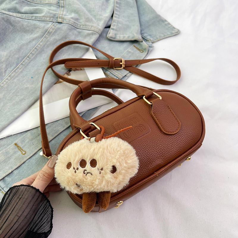 Elegant Medium-sized Pu Shoulder Bag For Women With Contemporary Square Shape And Zipper StyleD,Without Pendant