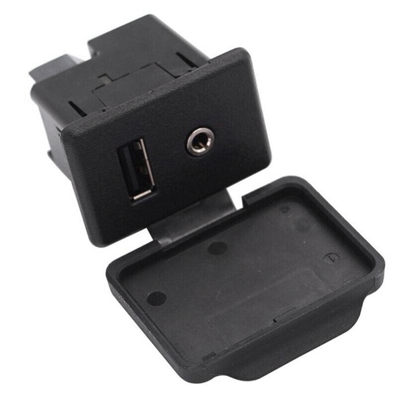 XXR-New For 2015-2017 Nissan Versa Note Sentra Auxiliary Audio USB Jack 28023-9KF1A 280239KF1A Replacement Spare Parts Accessori