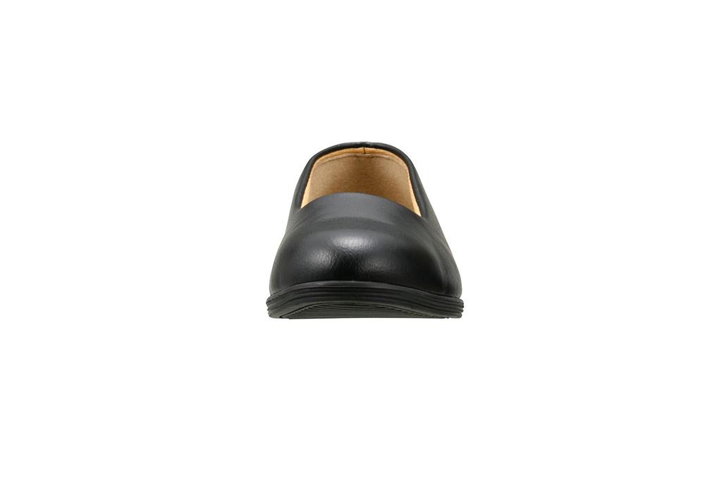 Pansy 4060 Office Stretch Size Black Shoes, Lightweight, Material, 23.5cm,