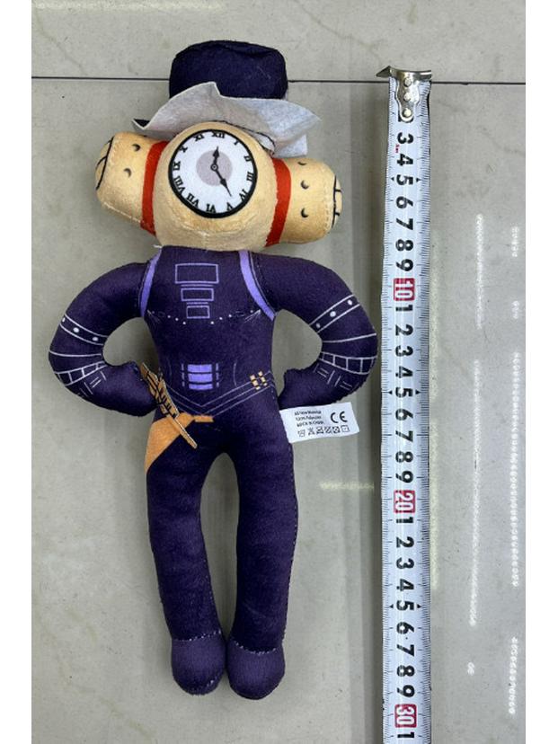 Skibidi Toilet Man Vs. Monitor Man Doll Plush Toy