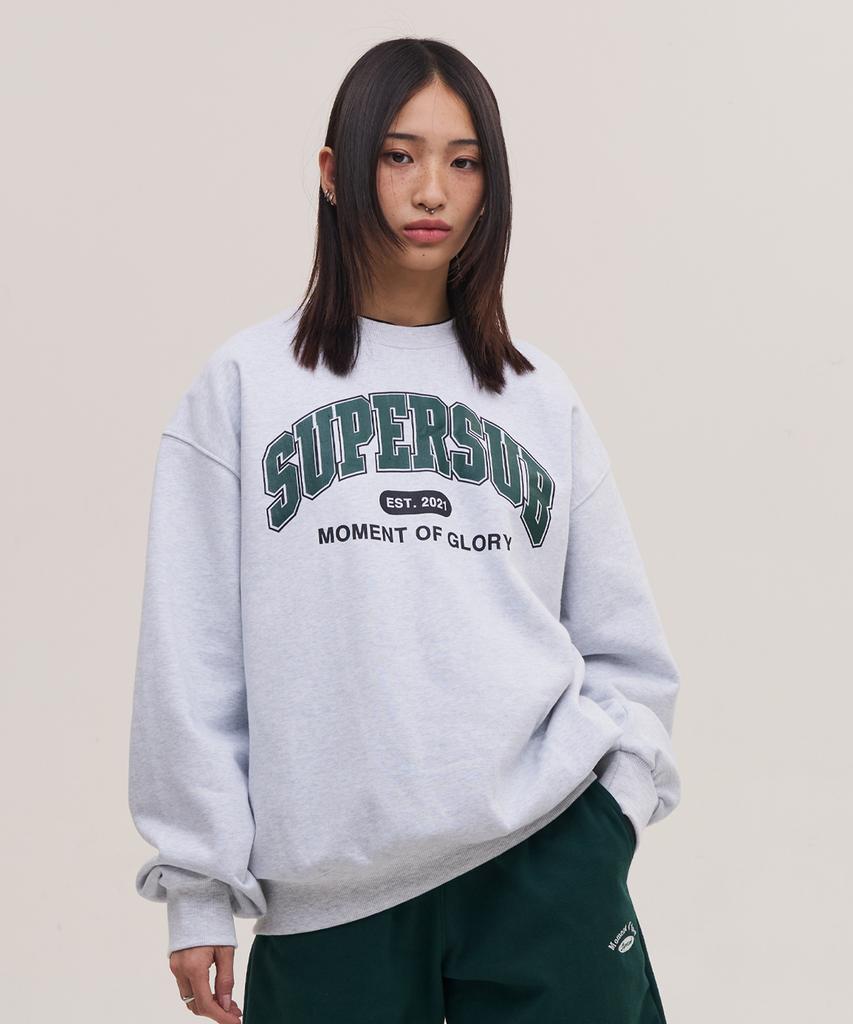 SUPERSUB College Logo Sweatshirt - Navy