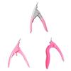 Professional Nail Art Clippers Special Type U False Tips Edge Cutter Manicure Adjustable Stainless Steel Nail Art Tool