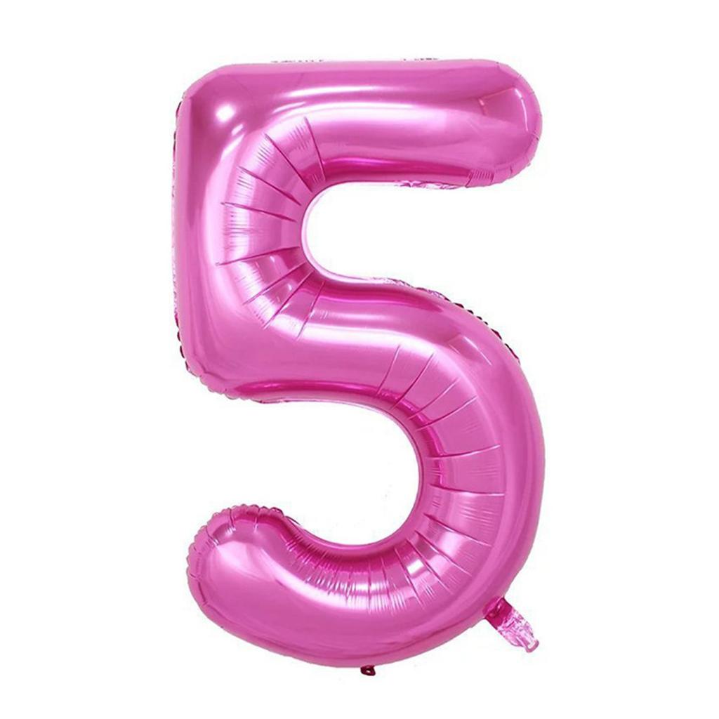 40 Inch Giant Red Number Large , Birthday Decoration, Party, Anniversary Item Decoration