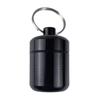 Keychain for Pill Holder Portable Aluminum Alloy Waterproof for Pill Box Mini for Pill for Case for Outdoor Travel for P